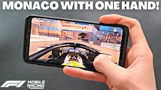 Monaco Hotlap With One Hand! | F1 Mobile Racing 2021