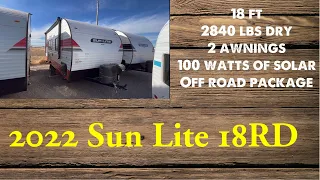 Unlock Your Perfect Getaway with the 2022 Sunset Park RV Sun Lite 18RD