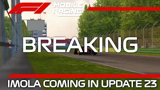 IMOLA IS COMING TO F1 MOBILE RACING 2022 WITH UPDATE 23