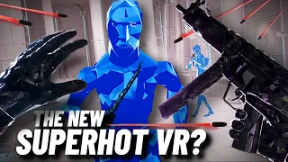 This NEW VR GAME is Basically SUPERHOT 2 VR! // Quest 3 PC VR Gameplay