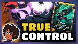 TRUE VEIGAR CONTROL DECK! | Veiger & Karma | Legends of Runeterra Gameplay
