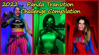 Tiktok Panda Clothes Transition Challenge -  " SUPERHERO " Only The Best / New 2022 Tiktok #SHORTS