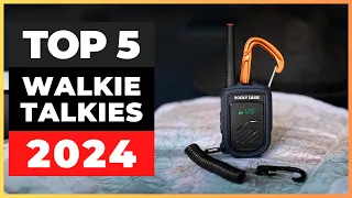 Best Walkie Talkies 2024 [watch before you buy]