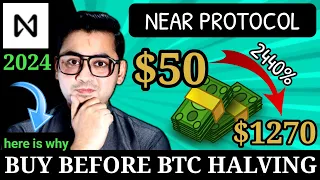 NEAR Crypto Coin Price Prediction After Bitcoin Halving 2024 - BETTER THAN ETHEREUM - Bull Run coin
