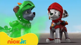 دوريات المخلاب يصبحون فرسان لمحاربة تنانين وديناصورات | Nick Jr. Arabia