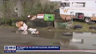 City hopes to deter illegal dumping with security cameras | FOX 13 Seattle