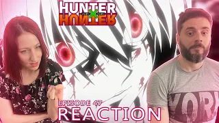 Kurapika vs Uvogin | Her First Reaction to Hunter x Hunter | Episode 47