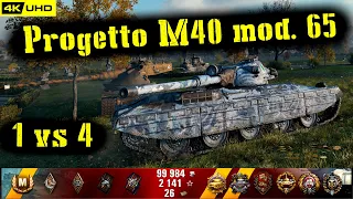 World of Tanks Progetto M40 mod. 65 Replay - 11 Kills 8.4K DMG(Patch 1.4.0)