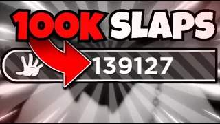 This glitch gives 100k SLAPS? | Slap Battles Roblox!