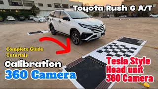 STAPON 360 Camera Stitching & Manual Calibration | Toyota Rush G A/T Terios