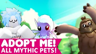 ALL MYTHIC PETS REVEALED ADOPT ME 🧜‍♀️ (Roblox)