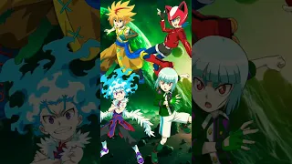 Free and Lui vs All👿🔥#beybladeburst #subscribe #anime #valt #shu #free #aiger #lui #drum