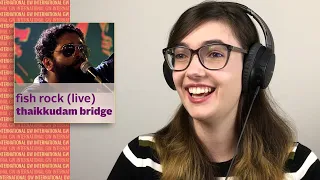 ALEXA REACTS to FISH ROCK | Thaikkudam Bridge Live | Kappa TV