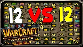 Warcraft Reforged 12 vs 12 Market Squares