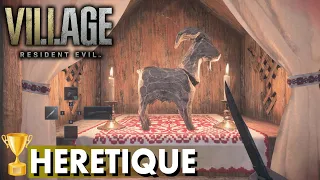 RESIDENT EVIL 8 VILLAGE - HÉRÉTIQUE - OÙ SONT TOUTES LES CHÈVRES PROTECTRICES TROPHÉE / SUCCÈS