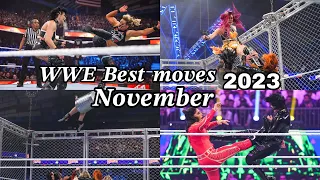 wwe Best moves of 2023: November