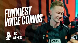 'I think Garen is really good' | Fnatic Funniest Voice Comms (Week 8)