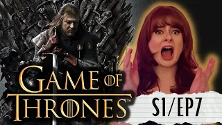 IS NED GOING TO DIE?! Game of Thrones: Season 1 Episode 7 REACTION!!! *FIRST TIME WATCHING*