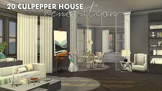 20 Culpepper House Apartment | Stop Motion build | The Sims 4 | NO CC