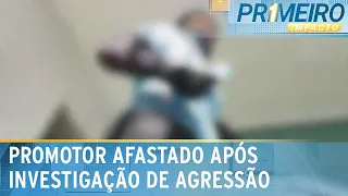 Promotor acusado de agredir entregadora é afastado por 120 dias | Primeiro Impacto (02/05/24)