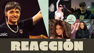 REACCION 🇦🇷 | Peso Pluma — LADY GAGA (Apple Music Live 2023) | Con Emi, Marité, Jus y Cunco