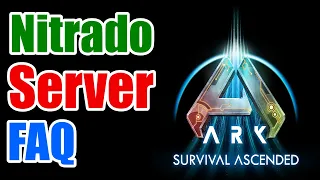 Nitrado Server Settings: FAQ #arksurvivalascended #ark #nitrado