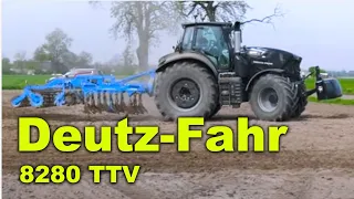 Napęd TTV 👉 olbrzymi Deutz Fahr 8280