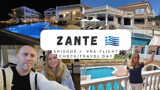 Zante - Ep 1 - Pre-travel/Travel day - Newcastle to Zante
