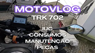 MOTOVLOG TRK 702 - IUC, CONSUMOS E NOVIDADES