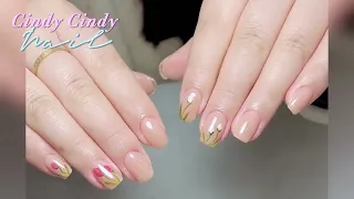 Ep54 [Cute Nail Art 2024 💦 Fun & Easy Water Marble Nail Design Compilation!]