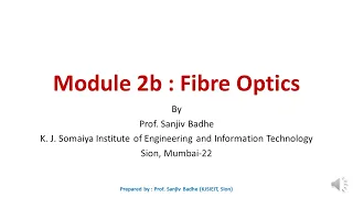 Fibre Optics noise reduced