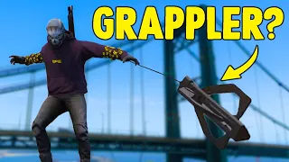 Grapple Gun Escape Cops In GTA 5 RP