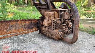 Restoration RYOBI ChainSaw Rusty | Restore Gasoline ChainSaw