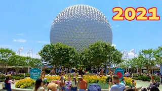 Epcot 2021 Full Walkthrough Tour | Walt Disney World Orlando, Florida