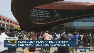 Family, fans of DMX gather for memorial at Barclays Center in Brooklyn