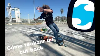 Maniobras básicas de surfskate: Realizar un cut back