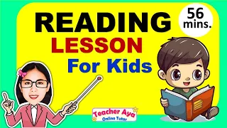 READING LESSON FOR KIDS | PRACTICE READING Grade1, 2, 3 |Teacher Aya Online Tutor | Compilation