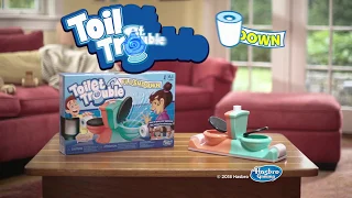 Hasbro Gaming Toilet Trouble Flushdown Commercial (5 Second)