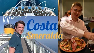 Costa Smeralda Cruise Ship Tour , Restaurants and shore excursions Italy during covid pandemic