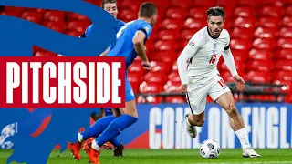 Inside Wembley Stadium As Three Lions' Young Guns Star | England 4-0 Iceland | Pitchside