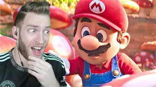 SO THIS IS MARIO!?! Reacting to "The Mario Movie Trailer (2023)"