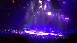 Billy Joel "Banner Presentation with Kevin James, My Life" 7/1/15 Madison Square Garden