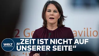 BAERBOCK BEI DER COP27: "Diese Klimakonferenz darf keine verlorene Konferenz sein" | WELT Dokument