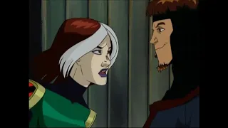 O exato momento em que Gambit rouba o coração de Vampira  (X-men evolution)