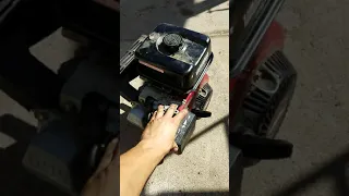 7.5HP Briggs and Stratton Horizontal Shaft Engine Run-up and Explanation