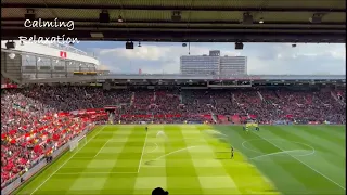 Manchester United Football Club Old Trafford Ground Staduim Atmosphere ASMR Sound Noise