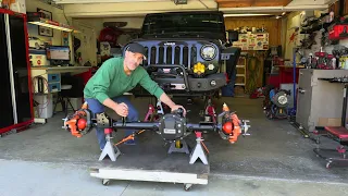 Best Dana44 Front Axle Upgrade for Jeep Wrangler Fusion Elite is PERFECTION