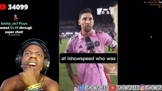 IShowSpeed Reacts To Discord Clips*Messi Debut Clips*