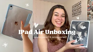 IPAD UNBOXING - IPad Air Starlight and Accessories!!!