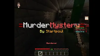 Minecraft PE  | playing a Murder Mystery Map!